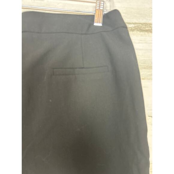 Lulus Womens XL Black Pleated Straight Leg Flat Front Dress Pants Trousers NEW - Picture 5 of 5